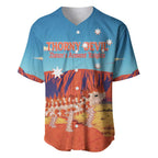 Personalised Australia Thorny Devil Baseball Jersey Nature's Armored Knights - Aussie Uluru