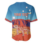 Personalised Australia Thorny Devil Baseball Jersey Nature's Armored Knights - Aussie Uluru