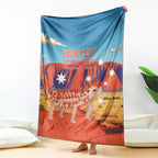Personalised Australia Thorny Devil Blanket Nature's Armored Knights - Aussie Uluru
