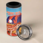 Personalised Australia Thorny Devil 4 in 1 Can Cooler Tumbler Nature's Armored Knights - Aussie Uluru