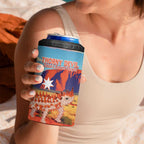 Personalised Australia Thorny Devil 4 in 1 Can Cooler Tumbler Nature's Armored Knights - Aussie Uluru