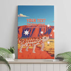Personalised Australia Thorny Devil Canvas Wall Art Nature's Armored Knights - Aussie Uluru
