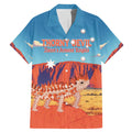 Personalised Australia Thorny Devil Family Matching Mermaid Dress and Hawaiian Shirt Nature's Armored Knights - Aussie Uluru