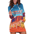 Personalised Australia Thorny Devil Hoodie Dress Nature's Armored Knights - Aussie Uluru