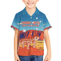 Personalised Australia Thorny Devil Kid Hawaiian Shirt Nature's Armored Knights - Aussie Uluru