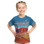 Personalised Australia Thorny Devil Kid T Shirt Nature's Armored Knights - Aussie Uluru