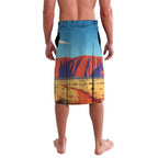 Personalised Australia Thorny Devil Lavalava Nature's Armored Knights - Aussie Uluru