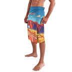 Personalised Australia Thorny Devil Lavalava Nature's Armored Knights - Aussie Uluru