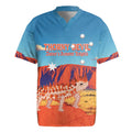 Personalised Australia Thorny Devil Rugby Jersey Nature's Armored Knights - Aussie Uluru