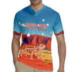 Personalised Australia Thorny Devil Rugby Jersey Nature's Armored Knights - Aussie Uluru