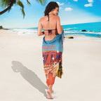 Personalised Australia Thorny Devil Sarong Nature's Armored Knights - Aussie Uluru