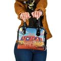 Personalised Australia Thorny Devil Shoulder Handbag Nature's Armored Knights - Aussie Uluru