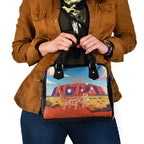 Personalised Australia Thorny Devil Shoulder Handbag Nature's Armored Knights - Aussie Uluru