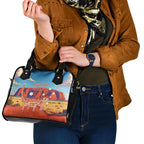 Personalised Australia Thorny Devil Shoulder Handbag Nature's Armored Knights - Aussie Uluru