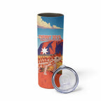 Personalised Australia Thorny Devil Skinny Tumbler Nature's Armored Knights - Aussie Uluru