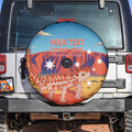 Personalised Australia Thorny Devil Spare Tire Cover Nature's Armored Knights - Aussie Uluru