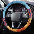 Australia Thorny Devil Steering Wheel Cover Nature's Armored Knights - Aussie Uluru