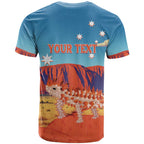Personalised Australia Thorny Devil T Shirt Nature's Armored Knights - Aussie Uluru