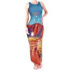 Personalised Australia Thorny Devil Tank Maxi Dress Nature's Armored Knights - Aussie Uluru