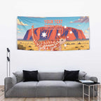 Personalised Australia Thorny Devil Tapestry Nature's Armored Knights - Aussie Uluru