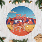 Australia Thorny Devil Tree Skirt Nature's Armored Knights - Aussie Uluru