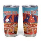 Personalised Australia Thorny Devil Tumbler Cup Nature's Armored Knights - Aussie Uluru