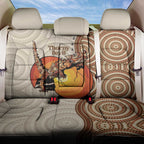 Thorny Devil Australia Back Car Seat Cover Baby Moloch Horridus With Ants - Aboriginal Art