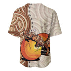 Thorny Devil Australia Baseball Jersey Baby Moloch Horridus With Ants - Aboriginal Art