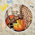 Thorny Devil Australia Beach Blanket Baby Moloch Horridus With Ants - Aboriginal Art