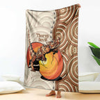 Thorny Devil Australia Blanket Baby Moloch Horridus With Ants - Aboriginal Art