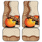 Thorny Devil Australia Car Mats Baby Moloch Horridus With Ants - Aboriginal Art