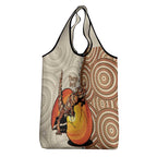 Thorny Devil Australia Grocery Bag Baby Moloch Horridus With Ants - Aboriginal Art