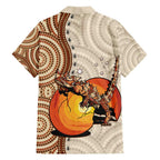 Thorny Devil Australia Hawaiian Shirt Baby Moloch Horridus With Ants - Aboriginal Art