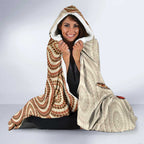 Thorny Devil Australia Hooded Blanket Baby Moloch Horridus With Ants - Aboriginal Art