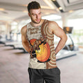 Thorny Devil Australia Men Tank Top Baby Moloch Horridus With Ants - Aboriginal Art