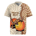 Thorny Devil Australia Rugby Jersey Baby Moloch Horridus With Ants - Aboriginal Art