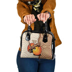 Thorny Devil Australia Shoulder Handbag Baby Moloch Horridus With Ants - Aboriginal Art