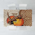 Thorny Devil Australia Tablecloth Baby Moloch Horridus With Ants - Aboriginal Art