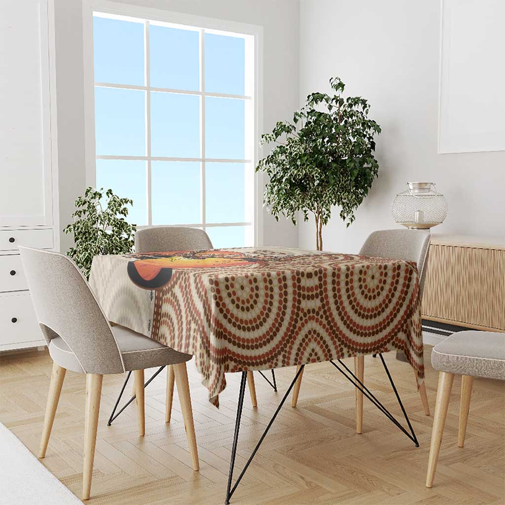 Thorny Devil Australia Tablecloth Baby Moloch Horridus With Ants - Aboriginal Art