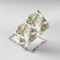 Australia Pink Cockatoo Canvas Wall Art Aussie Orchids - Seamless Pattern