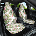 Australia Pink Cockatoo Car Seat Cover Aussie Orchids - Seamless Pattern