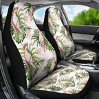 Australia Pink Cockatoo Car Seat Cover Aussie Orchids - Seamless Pattern