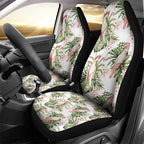 Australia Pink Cockatoo Car Seat Cover Aussie Orchids - Seamless Pattern