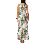 Australia Pink Cockatoo Family Matching Tank Maxi Dress and Hawaiian Shirt Aussie Orchids - Seamless Pattern