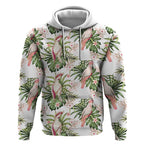 Australia Pink Cockatoo Hoodie Aussie Orchids - Seamless Pattern