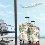 Australia Pink Cockatoo Luggage Cover Aussie Orchids - Seamless Pattern