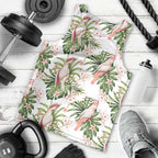 Australia Pink Cockatoo Men Tank Top Aussie Orchids - Seamless Pattern
