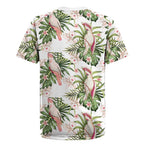 Australia Pink Cockatoo Rugby Jersey Aussie Orchids - Seamless Pattern