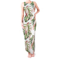 Australia Pink Cockatoo Tank Maxi Dress Aussie Orchids - Seamless Pattern