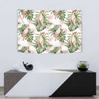 Australia Pink Cockatoo Tapestry Aussie Orchids - Seamless Pattern